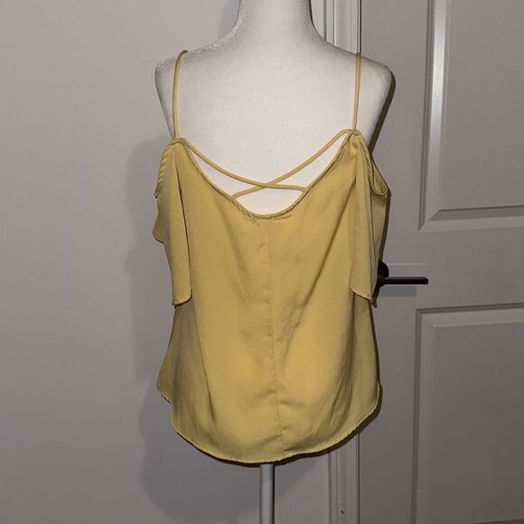 Bp. Yellow Cold shoulder Top - Picture 2 of 4